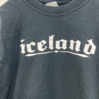 00s　GILDAN　ギルダン　半袖プリントTシャツ　ヴィンテージ　黒　ブラック　Sサイズ