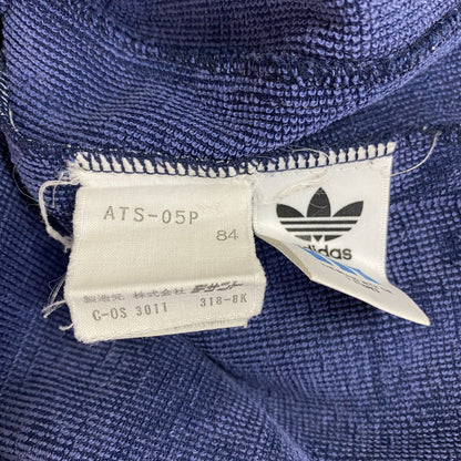 adidas　アディダス　トラックパンツ/ジャージパンツ　デサント　紺　ネイビー　84サイズ