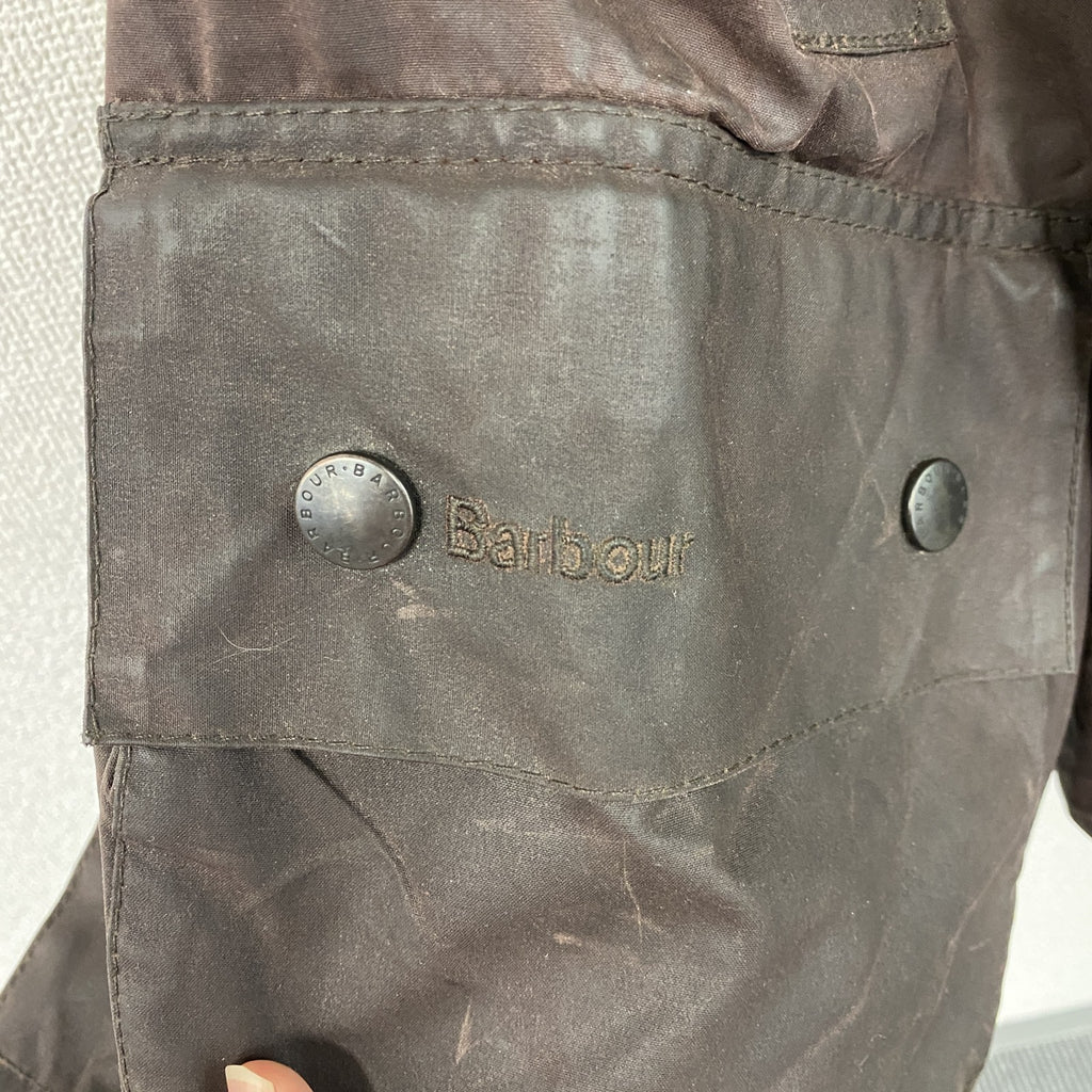 Barbour　バブアー　BEAUFORT　ビューフォート　オイルドコート　オイルドジャケット　焦げ茶　C48サイズ