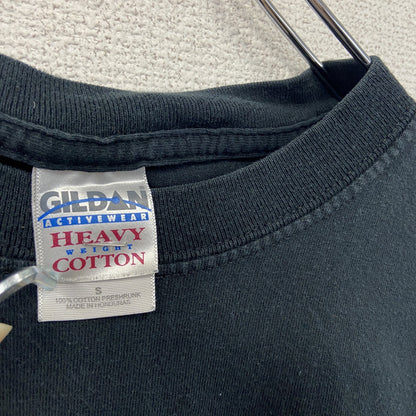 00s　GILDAN　ギルダン　半袖プリントTシャツ　ヴィンテージ　黒　ブラック　Sサイズ