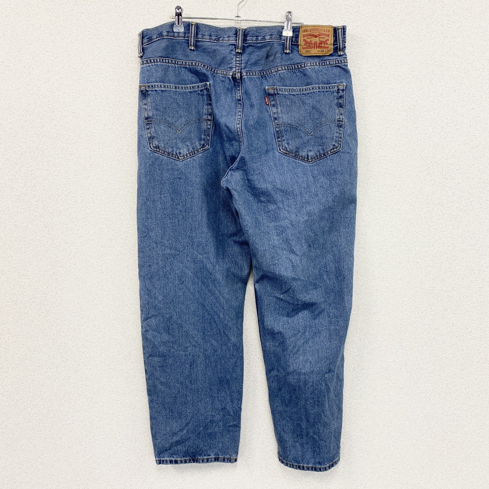 Levi’s　リーバイス　550　デニムパンツ　ジッパーフライ　インディゴ　W38