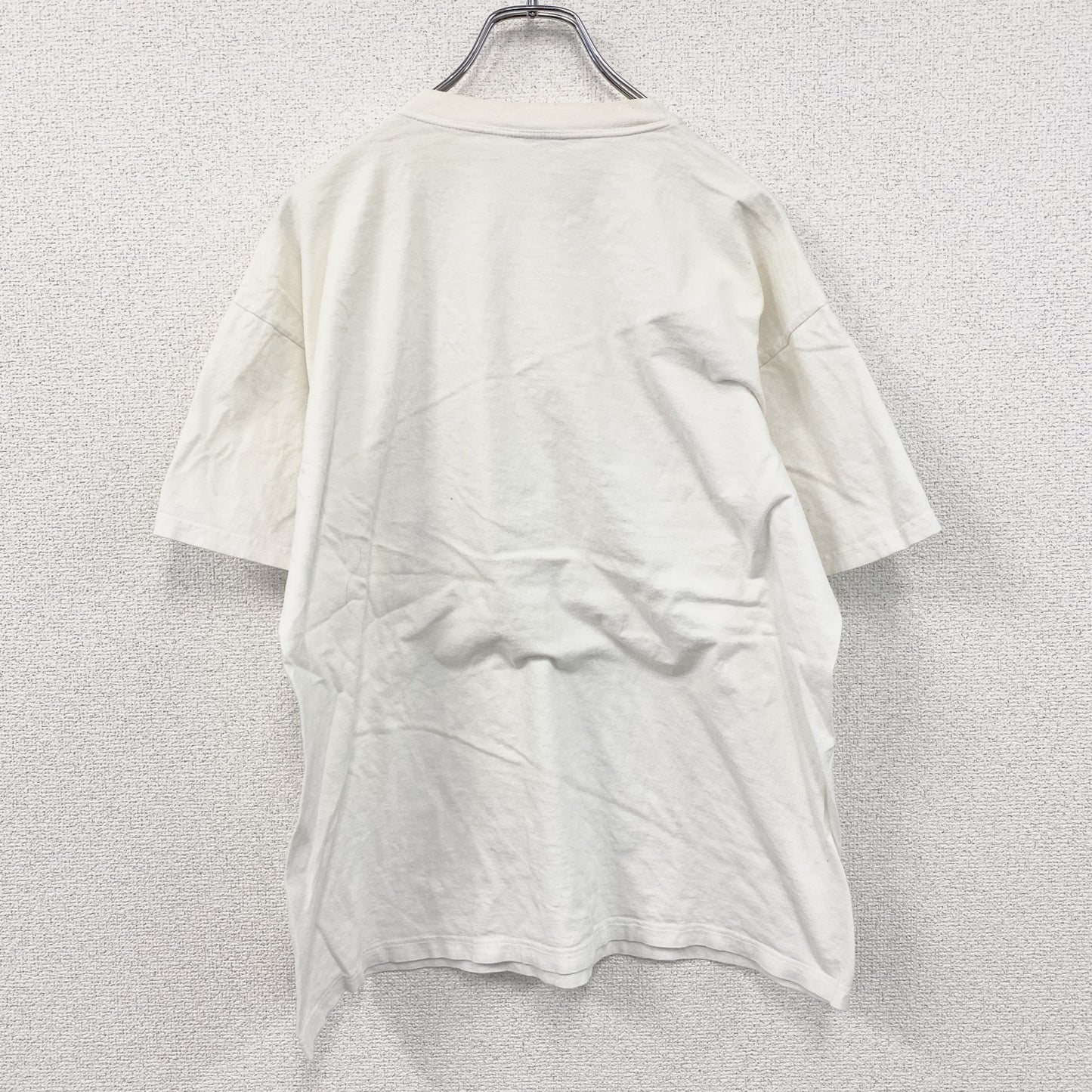 90s～　CASUAL WEAR　半袖Tシャツ　Basketball　バスケットボール　白　ホワイト　Lサイズ