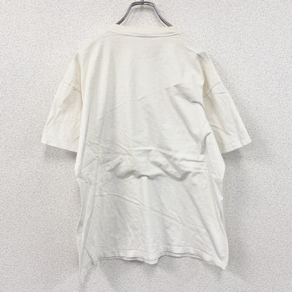 90s～　CASUAL WEAR　半袖Tシャツ　Basketball　バスケットボール　白　ホワイト　Lサイズ