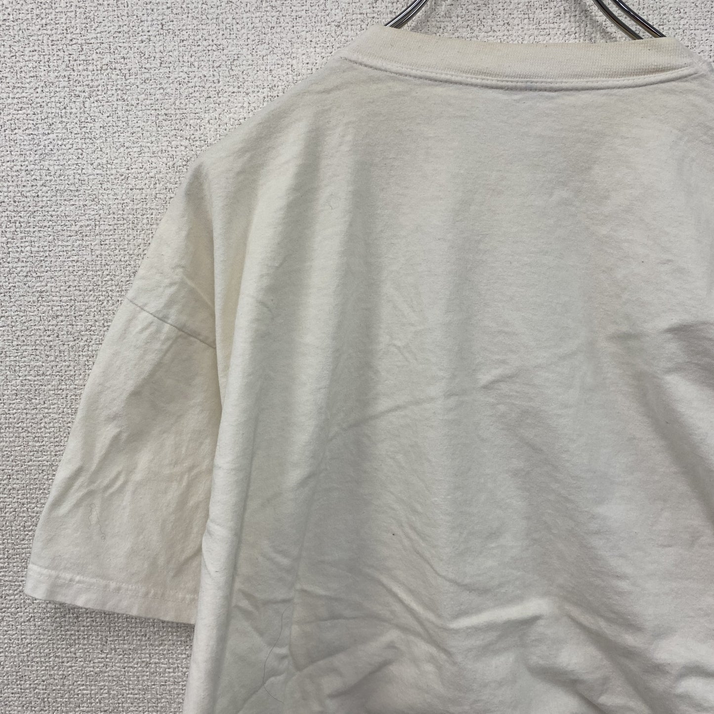 90s～　CASUAL WEAR　半袖Tシャツ　Basketball　バスケットボール　白　ホワイト　Lサイズ