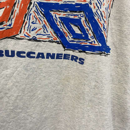 ～90s　FRUIT OF THE LOOM　半袖プリントTシャツ　UMBRO　アンブロ　霜降りグレー　Lサイズ
