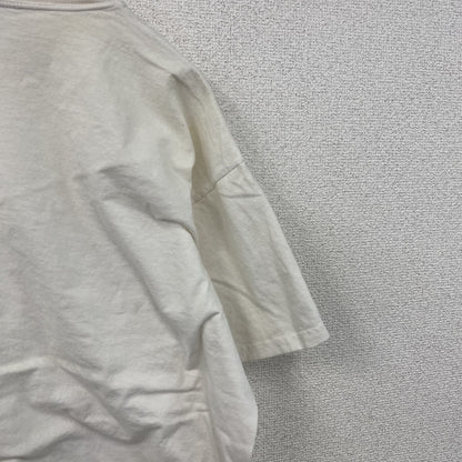 90s～　CASUAL WEAR　半袖Tシャツ　Basketball　バスケットボール　白　ホワイト　Lサイズ