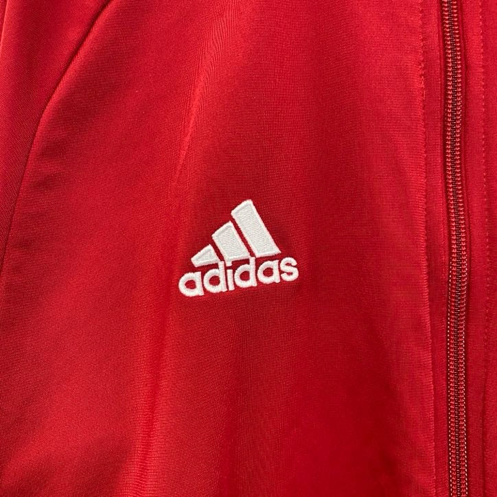 adidas　アディダス　トラックジャケット/ジャージ　赤　レッド