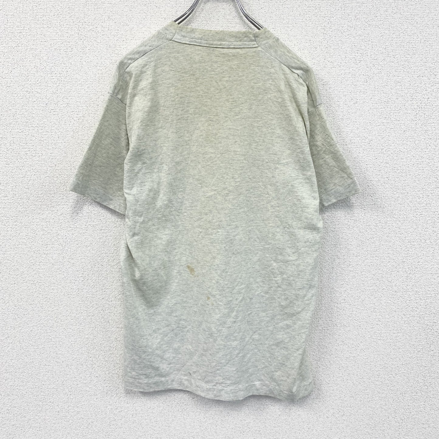 ～90s　FRUIT OF THE LOOM　半袖プリントTシャツ　UMBRO　アンブロ　霜降りグレー　Lサイズ