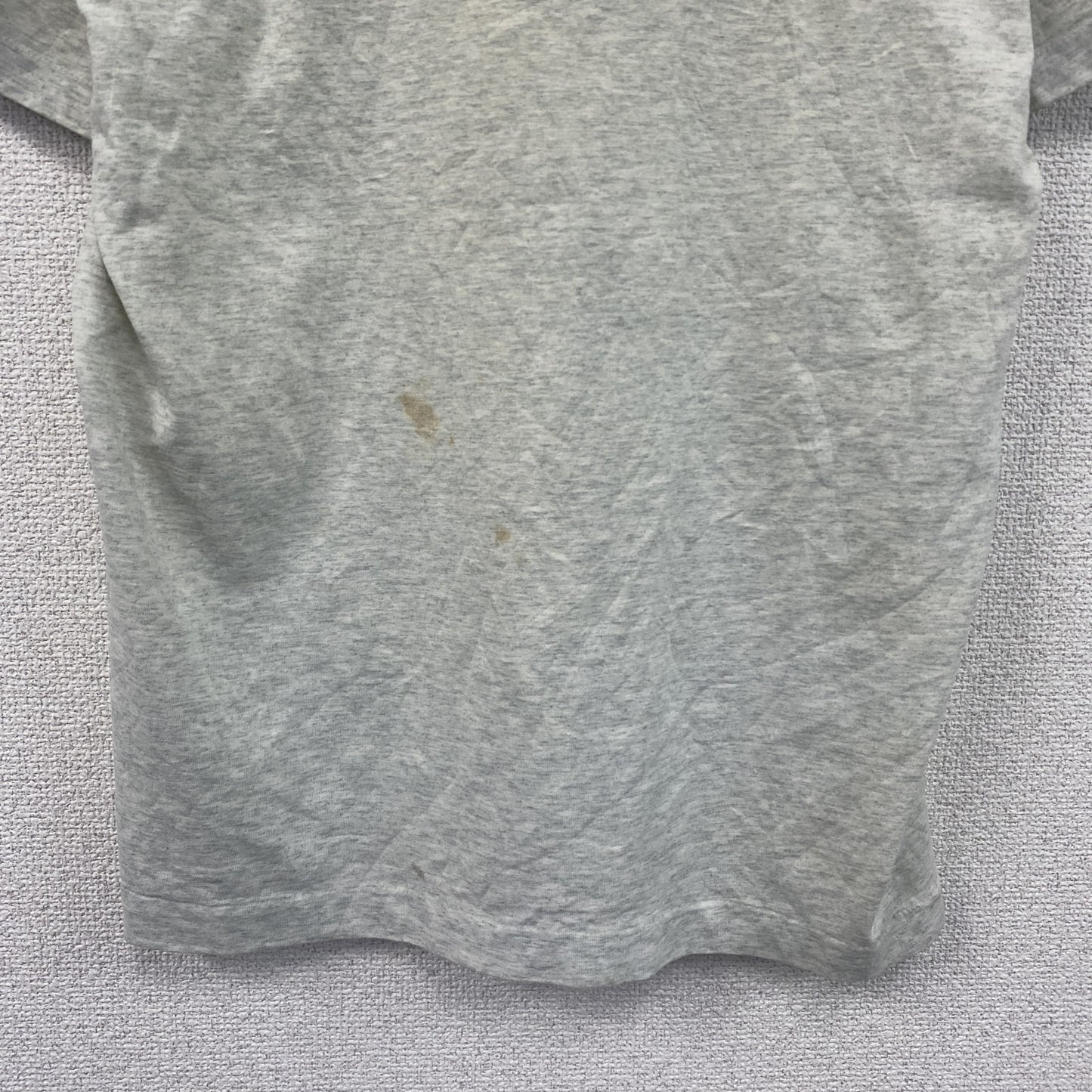 ～90s　FRUIT OF THE LOOM　半袖プリントTシャツ　UMBRO　アンブロ　霜降りグレー　Lサイズ