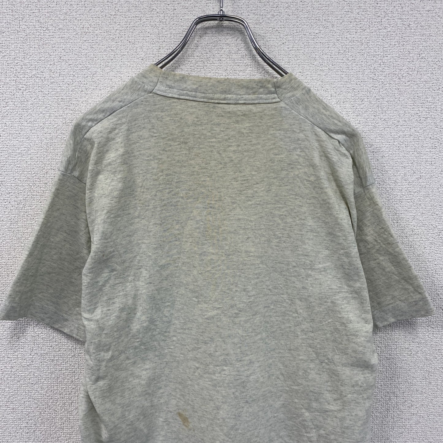 ～90s　FRUIT OF THE LOOM　半袖プリントTシャツ　UMBRO　アンブロ　霜降りグレー　Lサイズ