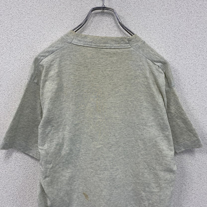 ～90s　FRUIT OF THE LOOM　半袖プリントTシャツ　UMBRO　アンブロ　霜降りグレー　Lサイズ