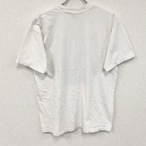 00s　backcountry clothing　半袖プリントTシャツ　ヴィンテージ　白　ホワイト　Lサイズ