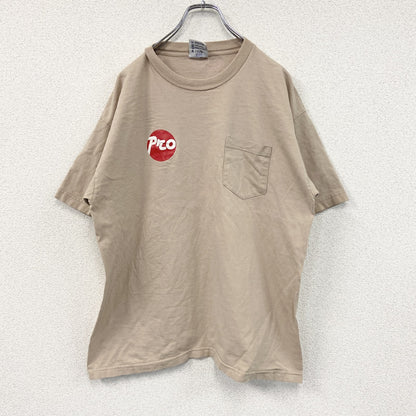 00s　BAYSIDE　ベイサイド　半袖プリントTシャツ　ヴィンテージ　ベージュ　XLサイズ