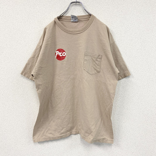 00s　BAYSIDE　ベイサイド　半袖プリントTシャツ　ヴィンテージ　ベージュ　XLサイズ