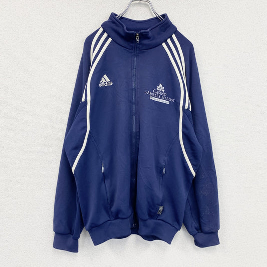 90s　adidas　アディダス　トラックジャケット/ジャージ　ヴィンテージ　紺　ネイビー