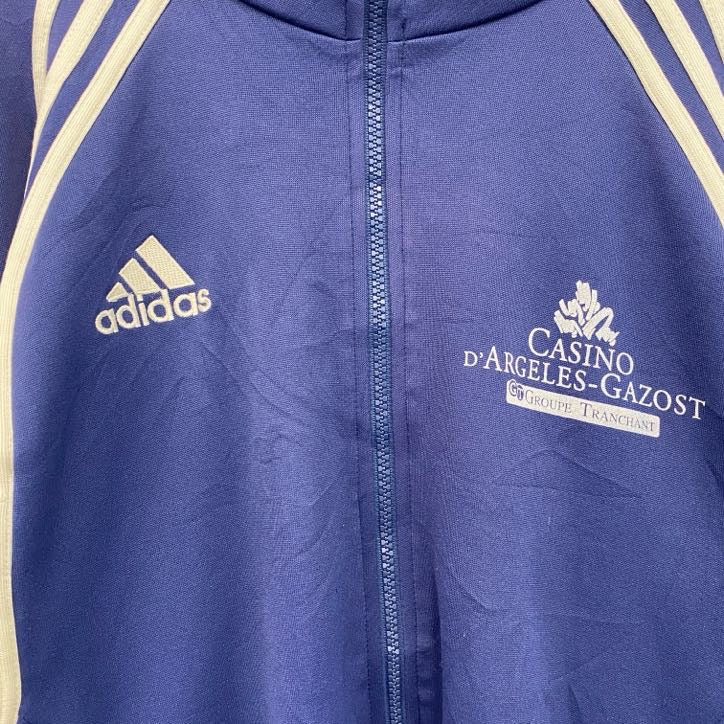 90s　adidas　アディダス　トラックジャケット/ジャージ　ヴィンテージ　紺　ネイビー
