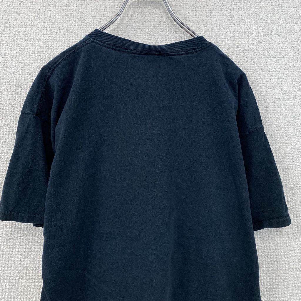 FRUIT OF THE LOOM　フルーツオブザルーム　半袖プリントTシャツ　アニマルT　紺　ネイビー　XLサイズ