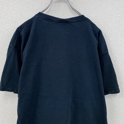 FRUIT OF THE LOOM　フルーツオブザルーム　半袖プリントTシャツ　アニマルT　紺　ネイビー　XLサイズ