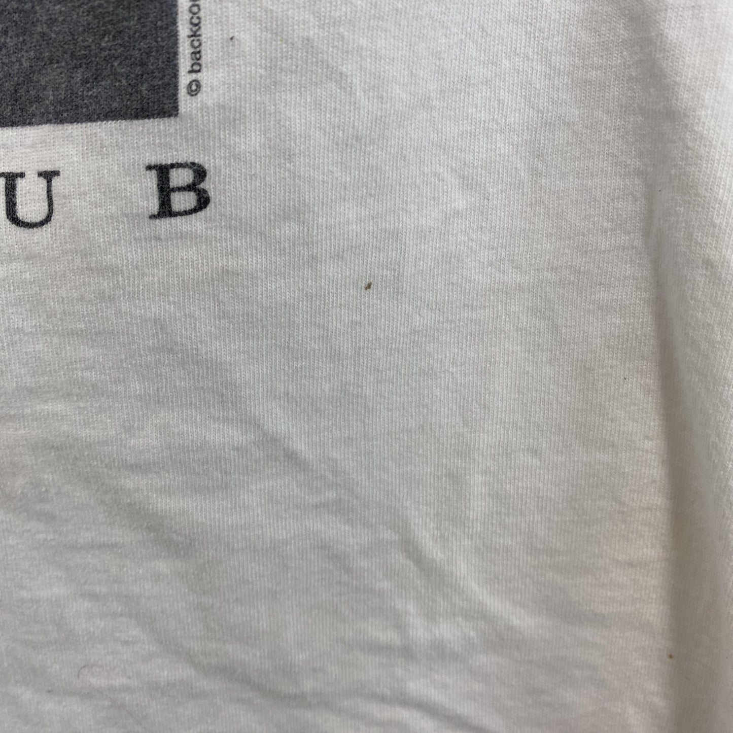 00s　backcountry clothing　半袖プリントTシャツ　ヴィンテージ　白　ホワイト　Lサイズ