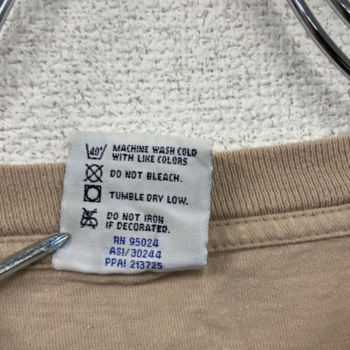 00s　BAYSIDE　ベイサイド　半袖プリントTシャツ　ヴィンテージ　ベージュ　XLサイズ