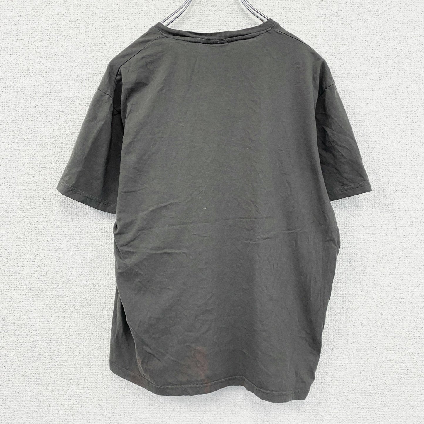 POPEYE　ポパイ　半袖プリントTシャツ　キャラクターT　ダークグレー　Lサイズ