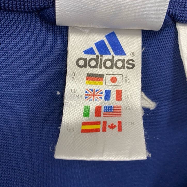 90s　adidas　アディダス　トラックジャケット/ジャージ　ヴィンテージ　紺　ネイビー