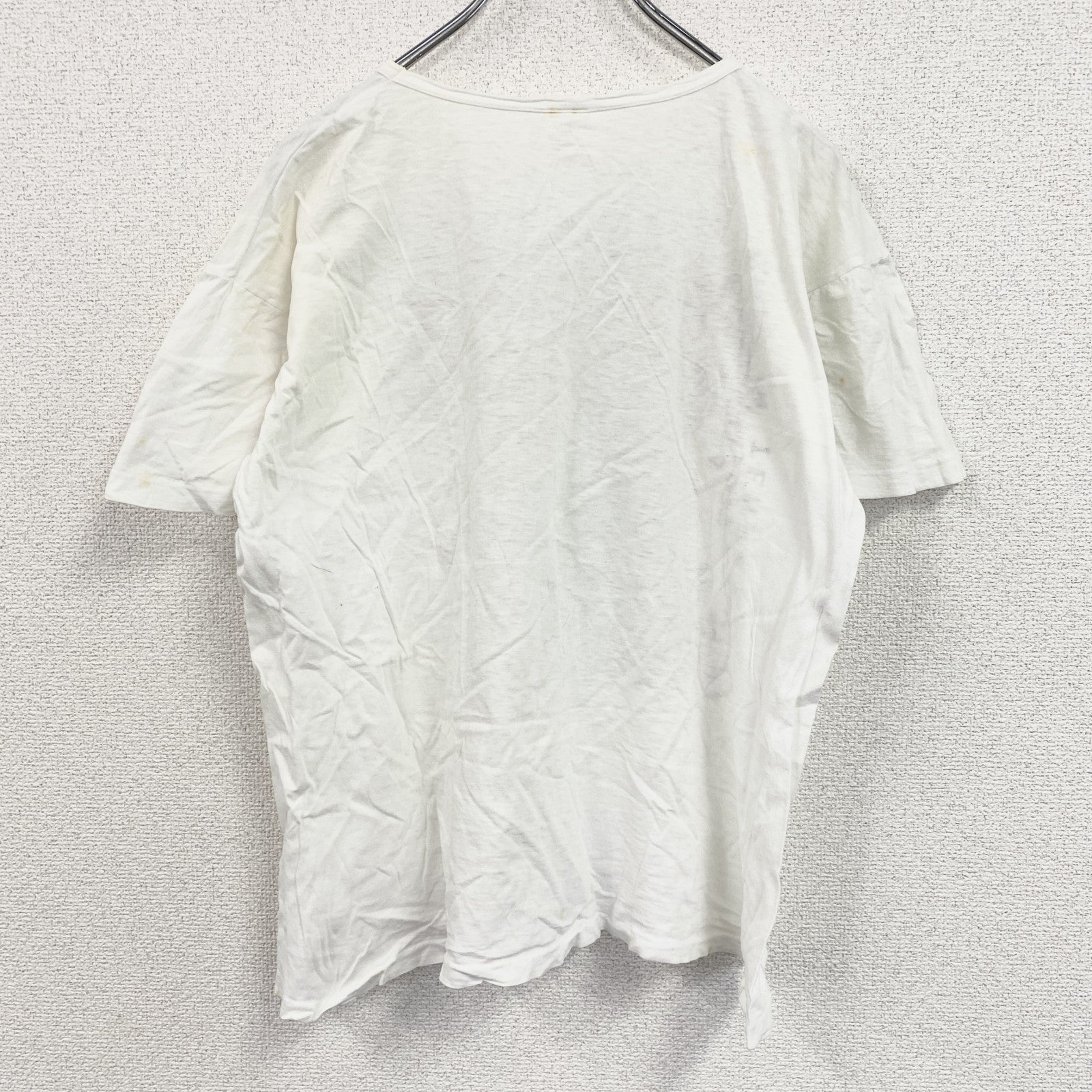 Jack Daniel's　ジャックダニエル　半袖Tシャツ　テネシー・ウイスキー　シングルステッチ　白　ホワイト　
