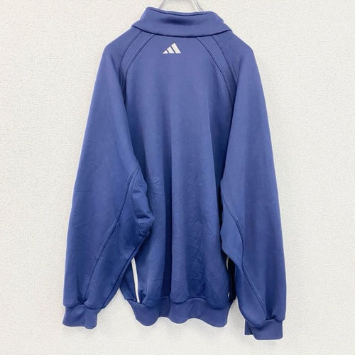 90s　adidas　アディダス　トラックジャケット/ジャージ　ヴィンテージ　紺　ネイビー