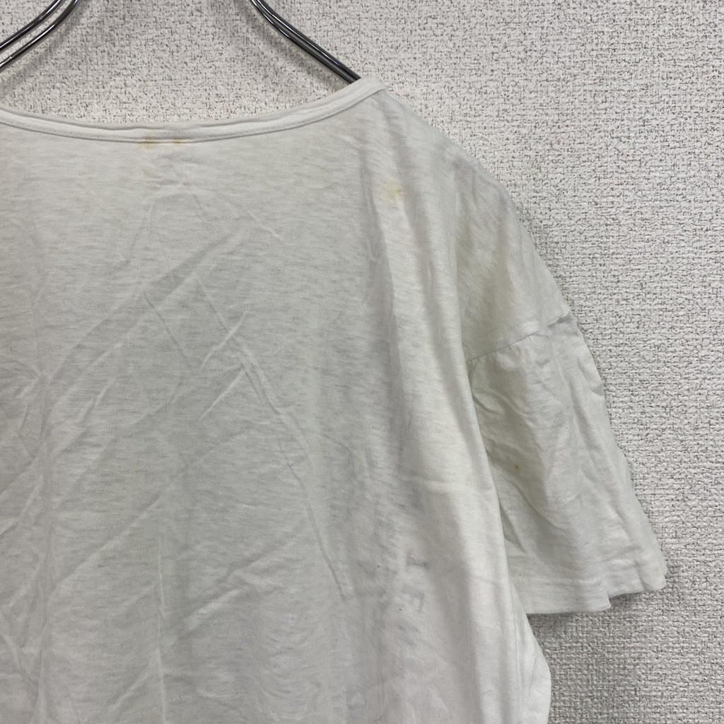 Jack Daniel's　ジャックダニエル　半袖Tシャツ　テネシー・ウイスキー　シングルステッチ　白　ホワイト　