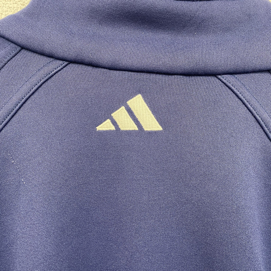 90s　adidas　アディダス　トラックジャケット/ジャージ　ヴィンテージ　紺　ネイビー