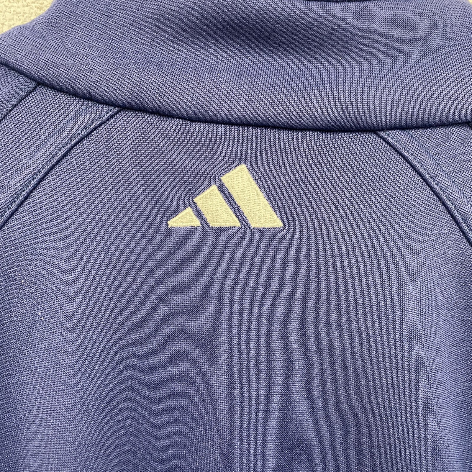90s　adidas　アディダス　トラックジャケット/ジャージ　ヴィンテージ　紺　ネイビー
