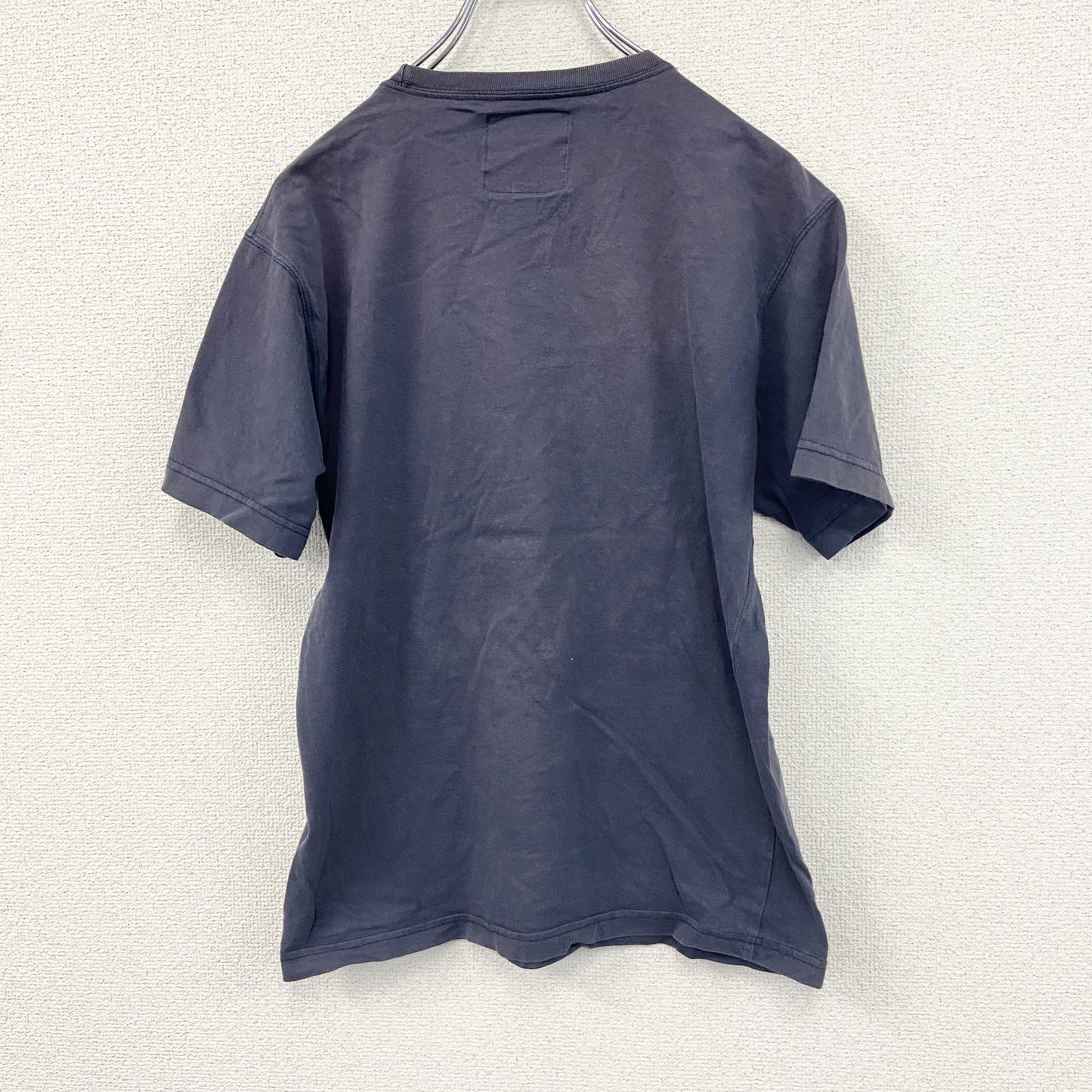 ALPHA INDUSTRIES　アルファ　半袖プリントTシャツ　紺　ネイビー　Sサイズ