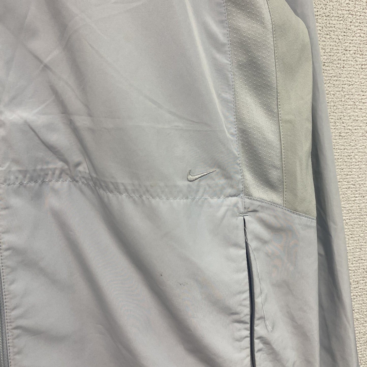 NIKE　ナイキ　DRI-FIT　フルジップジャケット　スウッシュ　水色　ライトブルー　Lサイズ　