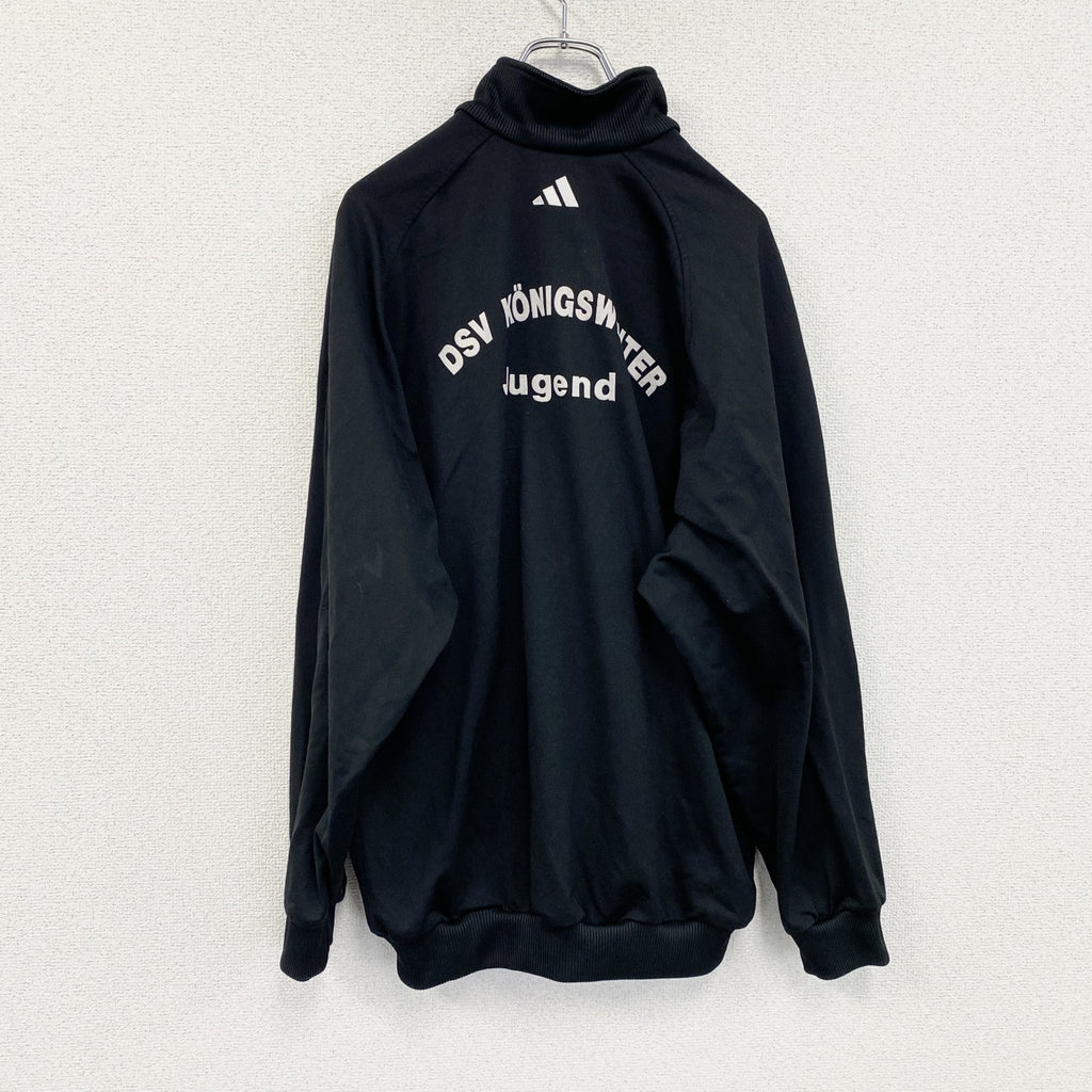 ～00s　adidas　アディダス　トラックジャケット/ジャージ　ヴィンテージ　黒　ブラック