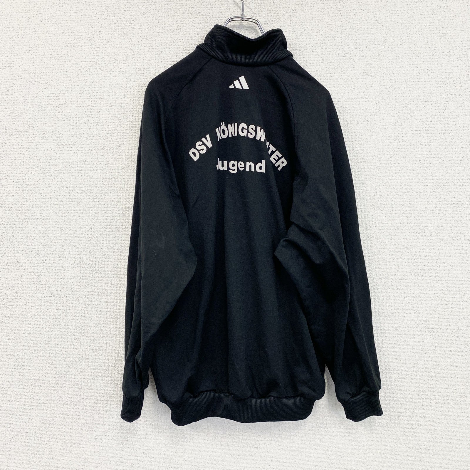 ～00s　adidas　アディダス　トラックジャケット/ジャージ　ヴィンテージ　黒　ブラック
