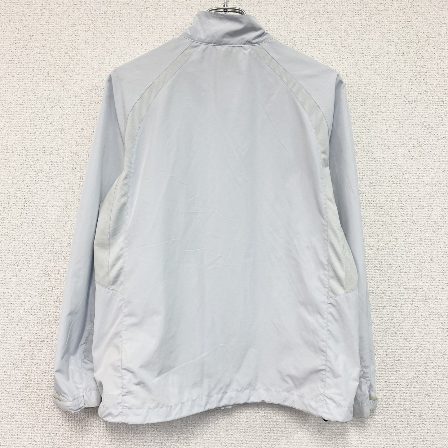 NIKE　ナイキ　DRI-FIT　フルジップジャケット　スウッシュ　水色　ライトブルー　Lサイズ　