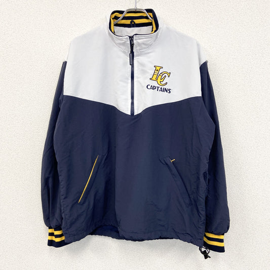 BOATHOUSE　ハーフジップナイロンジャケット　プルオーバー　白　ホワイト　Lサイズ