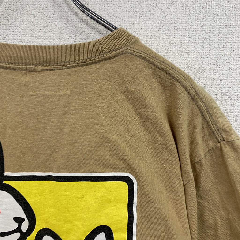 X-LARGE　エクストララージ　FR2　エフアールツー　半袖プリントTシャツ　コラボT　茶色　ブラウン　Mサイズ　