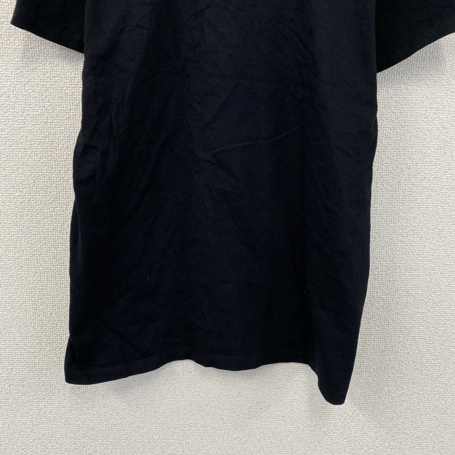 SOL’S　ベルナールアルノー　半袖プリントTシャツ　I♡LOVE Tシャツ　黒　ブラック