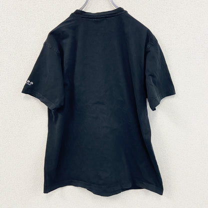 HAKRO　半袖プリントTシャツ　スカル　ドクロ　黒　ブラック　Sサイズ