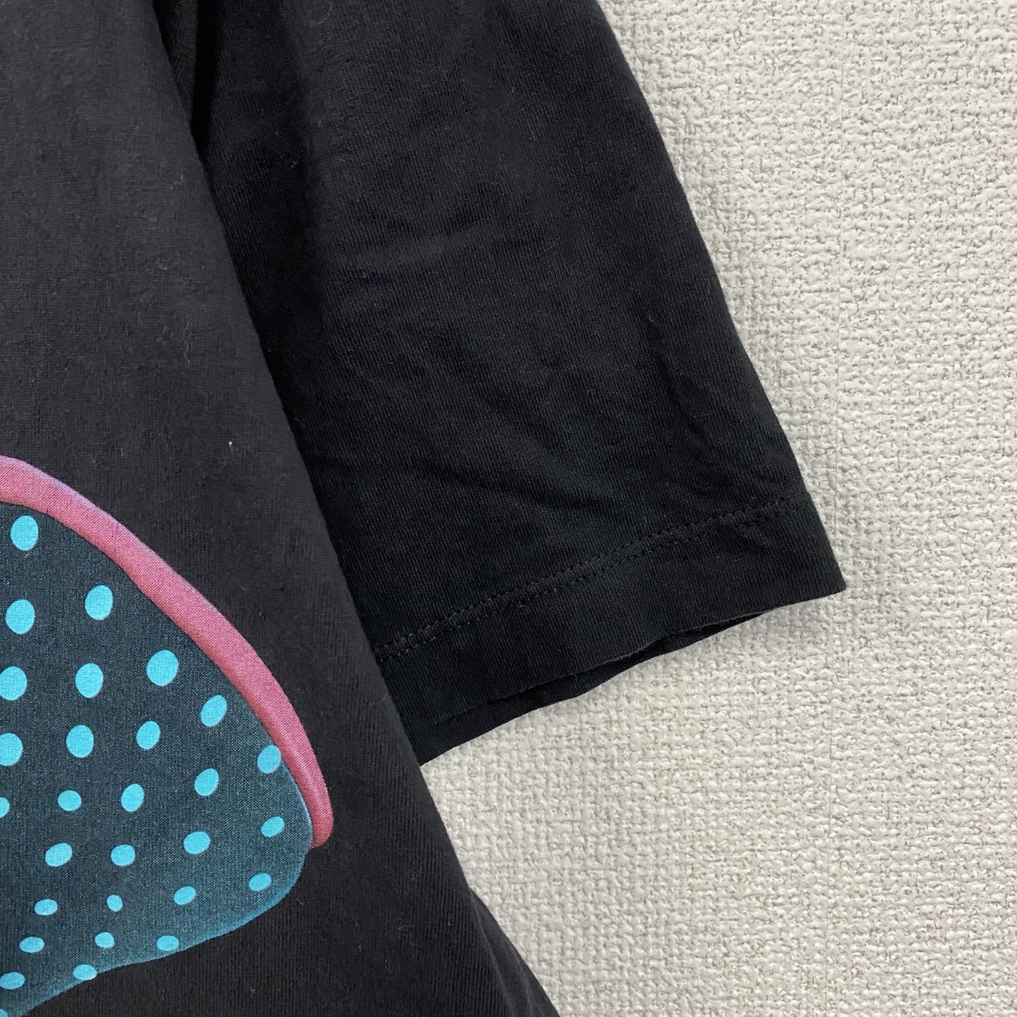 00s　Rock Chang　ロックチャン　半袖トTシャツ　アニマルT　猫　ヴィンテージ　黒　ブラック　Mサイズ