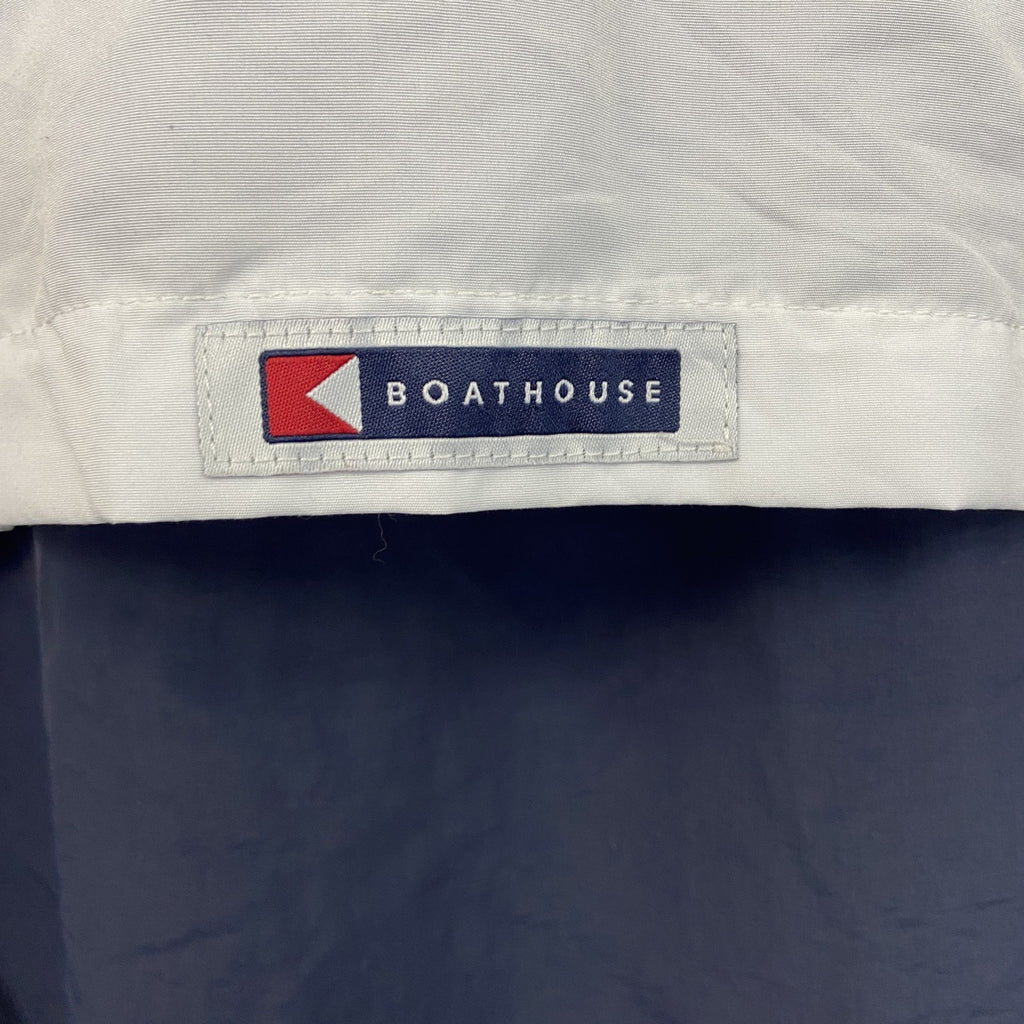 BOATHOUSE　ハーフジップナイロンジャケット　プルオーバー　白　ホワイト　Lサイズ