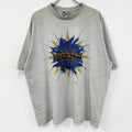 00s　NIKE　ナイキ　半袖プリントTシャツ　ヴィンテージ　灰色　グレー　2XLサイズ