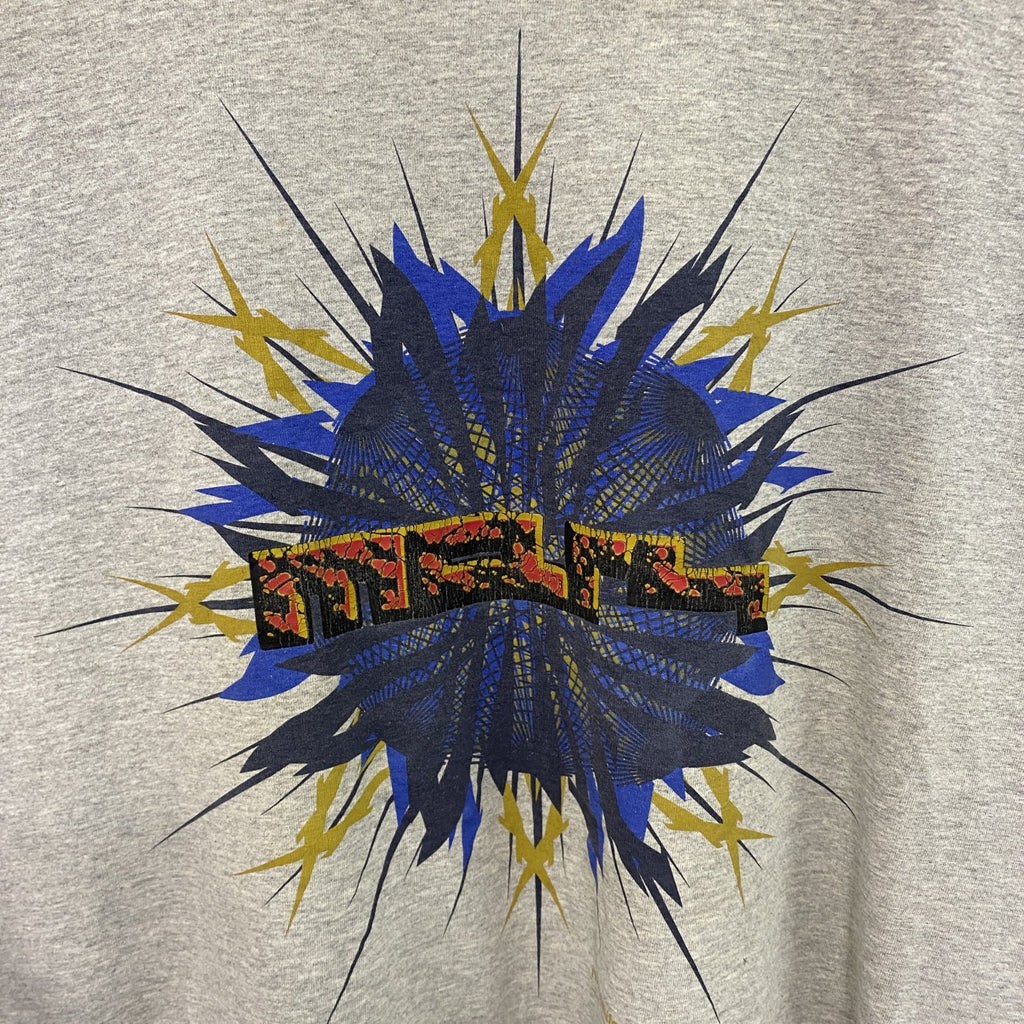00s　NIKE　ナイキ　半袖プリントTシャツ　ヴィンテージ　灰色　グレー　2XLサイズ