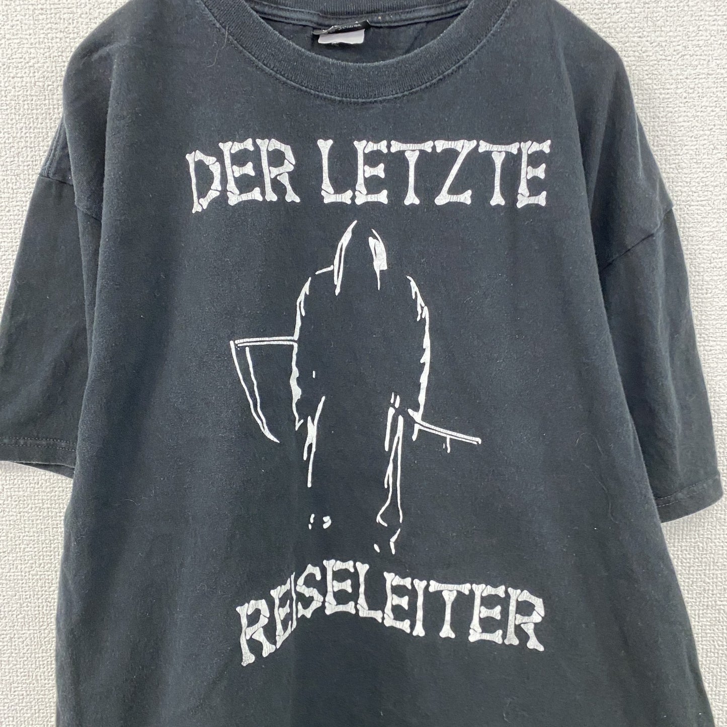 ～00s　EMP　半袖Tシャツ　Der Letzte Reiseleiter　最後のツアーガイド　黒　ブラック　XLサイズ