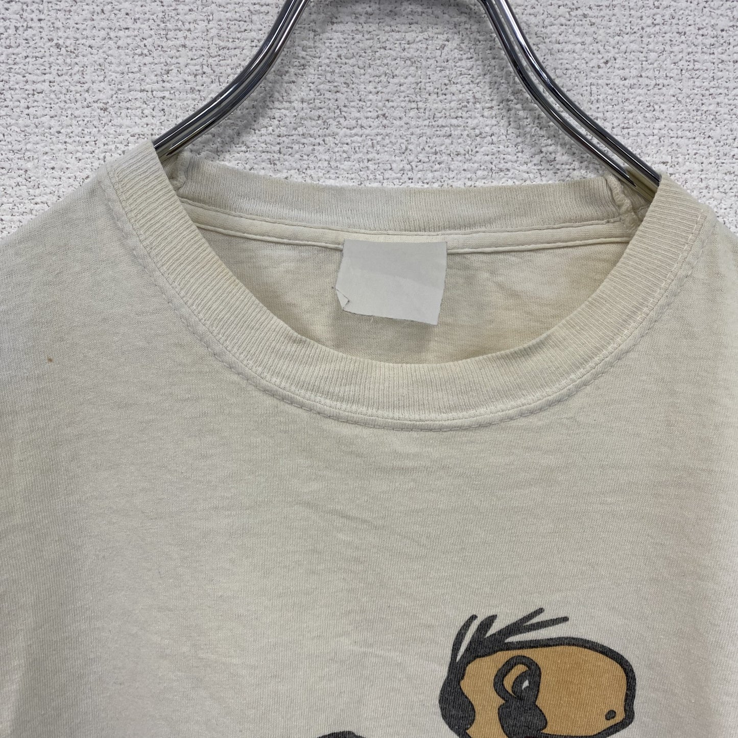 ～00s　半袖プリントTシャツ　ミリタリーTシャツ　エロT　ARMY　ヴィンテージ　白　ホワイト