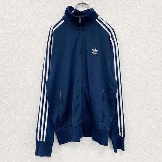 adidas　アディダス　トラックジャケット/ジャージ　紺　ネイビー　Lサイズ