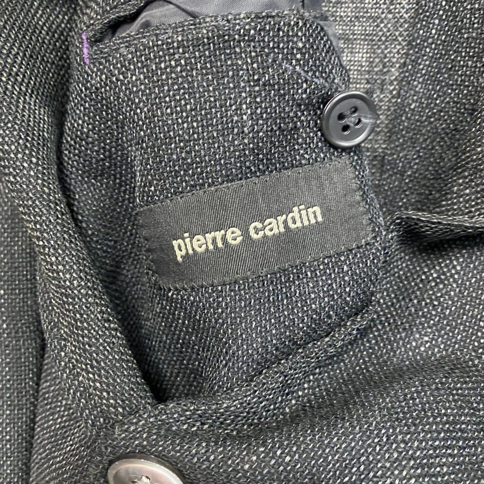 pierre cardin　ピエールカルダン　テーラードジャケット　黒　ブラック　3Lサイズ