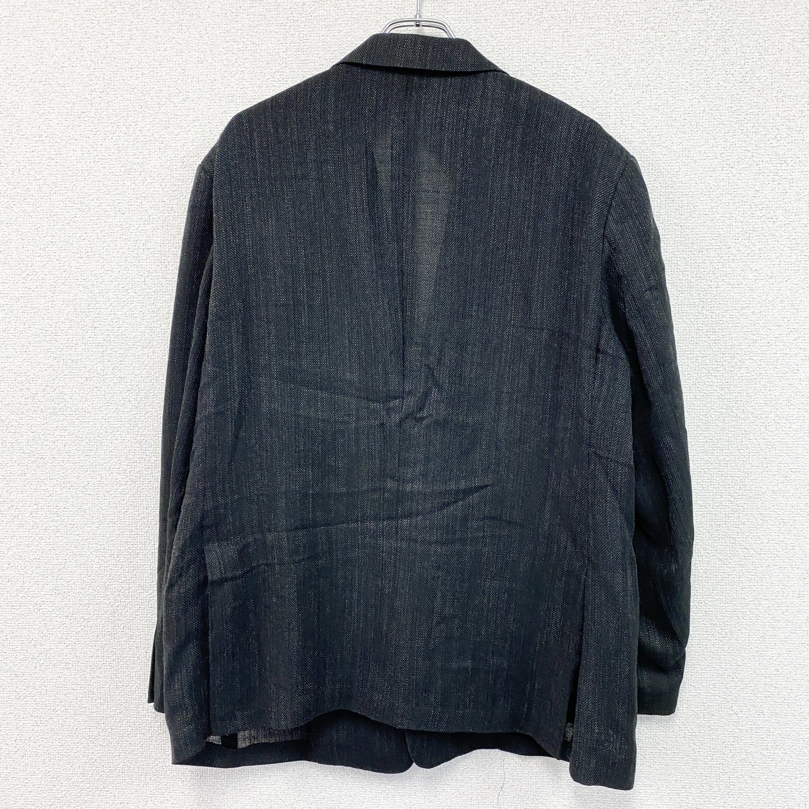 pierre cardin　ピエールカルダン　テーラードジャケット　黒　ブラック　3Lサイズ