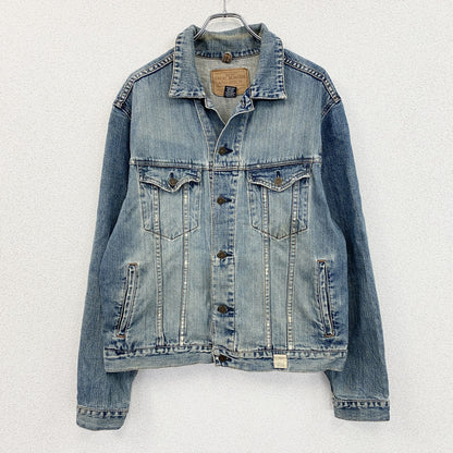 Abercrombie&Fitch　アバクロンビー&フィッッチ　デニムジャケット/Gジャン　3rdタイプ　インディゴ　Lサイズ